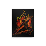 The Fire Bender - Metal Print