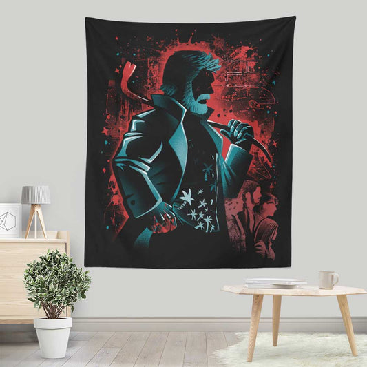 The Furious Butcher - Wall Tapestry