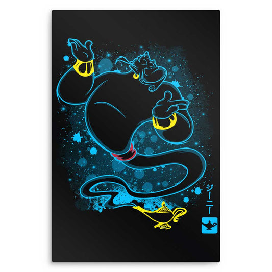 The Genie - Metal Print