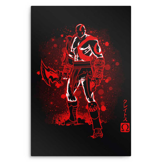 The Ghost of Sparta - Metal Print