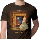 The Girl in the Fireplace - Men's Apparel