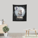 The Girl Who Waited - Wall Tapestry