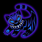 The Glowing Panther King - Accessory Pouch