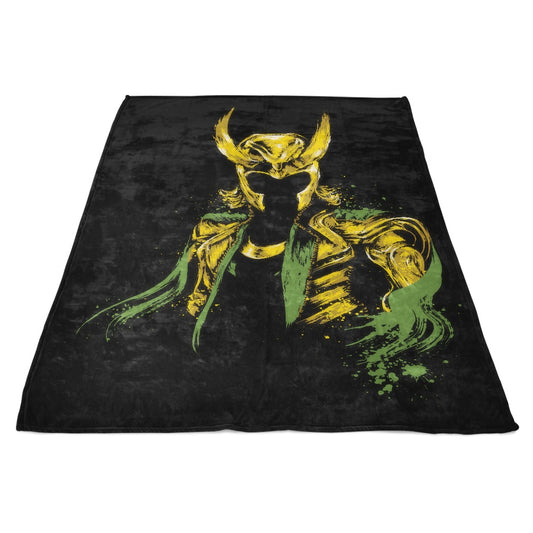 The God of Mischief - Fleece Blanket