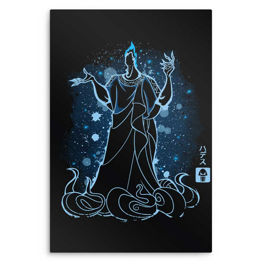 The God of the Underworld - Metal Print