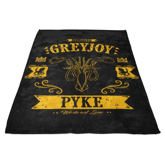 The Golden Kraken - Fleece Blanket