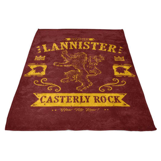 The Golden Lion - Fleece Blanket