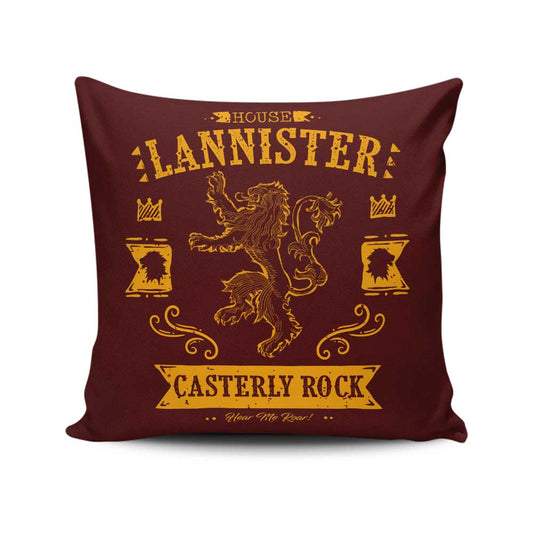 The Golden Lion - Throw Pillow