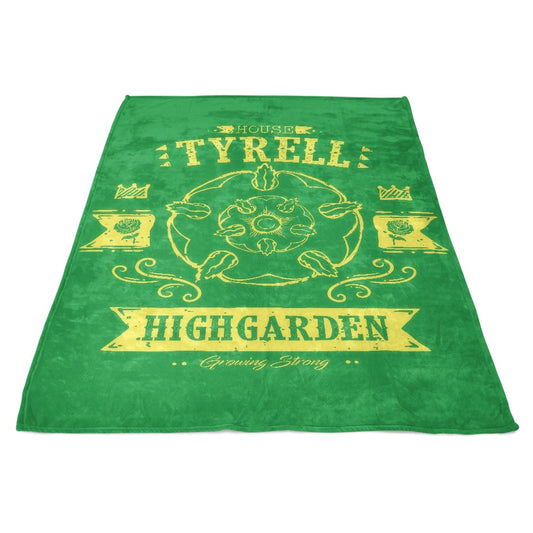 The Golden Rose - Fleece Blanket