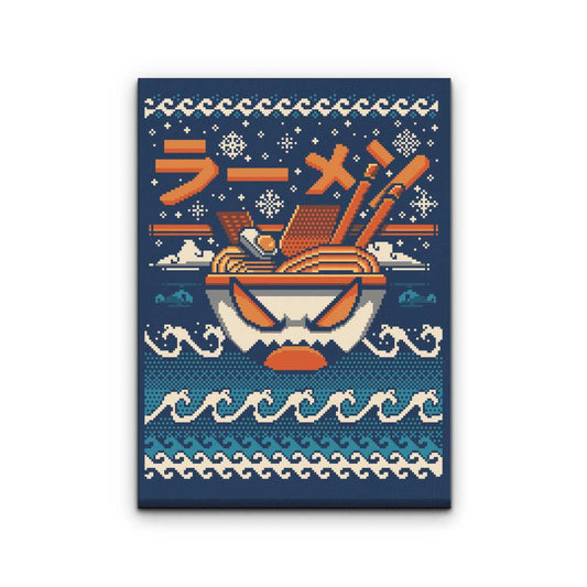 The Great Ramen Christmas - Canvas Print