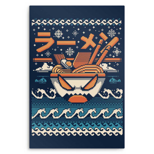 The Great Ramen Christmas - Metal Print