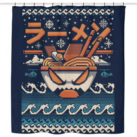 The Great Ramen Christmas - Shower Curtain