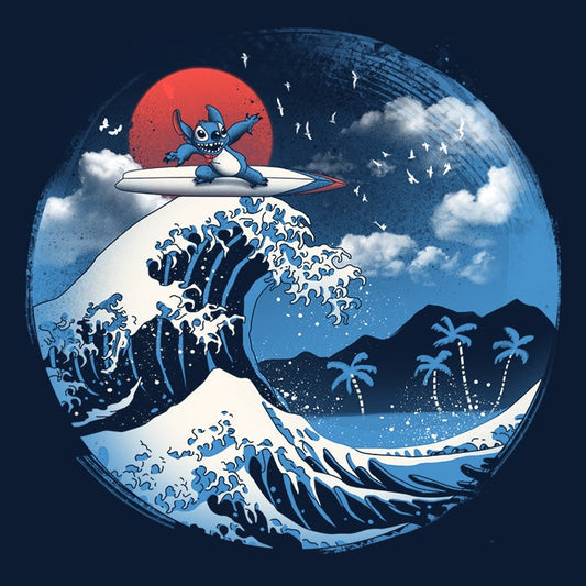 The Great Wave of Kaua'i - Fleece Blanket