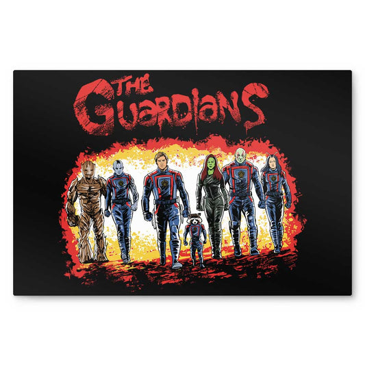 The Guardians - Metal Print