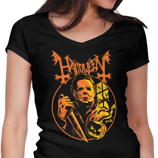 The Halloween Slasher - Women's V-Neck