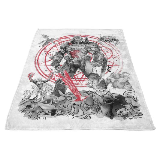 The Hell Walker - Fleece Blanket