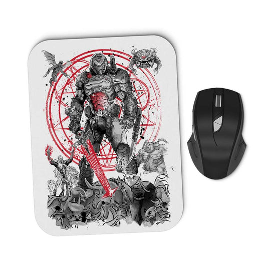 The Hell Walker - Mousepad