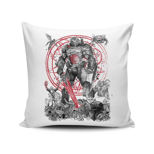 The Hell Walker - Throw Pillow