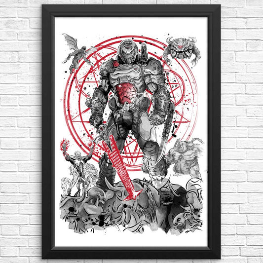 The Hell Walker - Posters & Prints