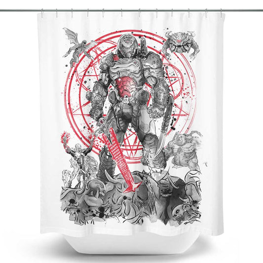 The Hell Walker - Shower Curtain