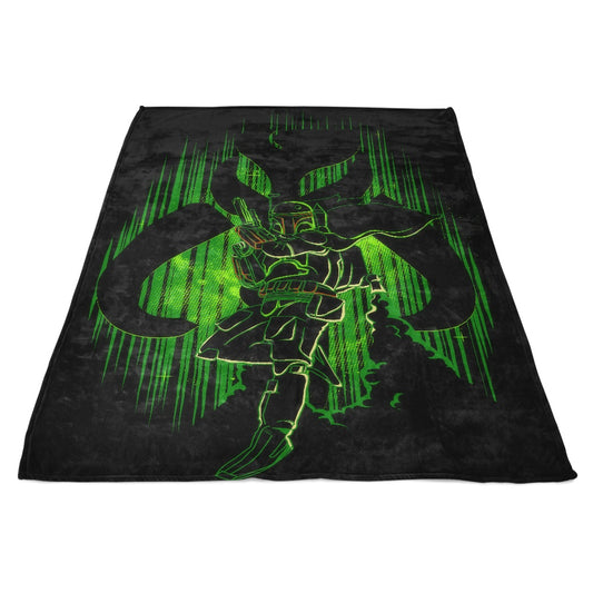 The Hunter's Shadow - Fleece Blanket