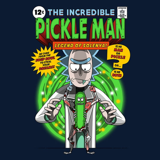 The Incredible Pickle Man - Fleece Blanket