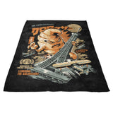 The Kaiju Croissant - Fleece Blanket