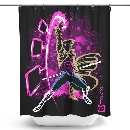 The Kinetic Card - Shower Curtain