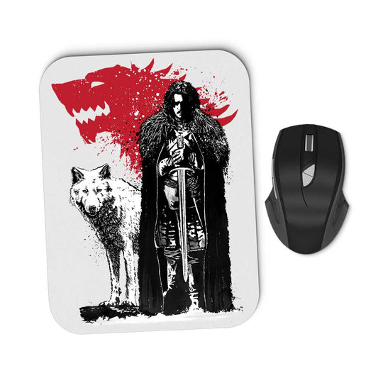 The King and the Wolf - Mousepad