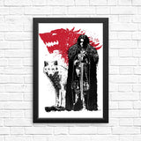 The King and the Wolf - Posters & Prints