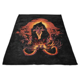 The King is Dead - Fleece Blanket