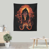 The King is Dead - Wall Tapestry