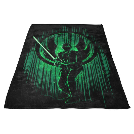 The Knight's Shadow - Fleece Blanket