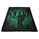 The Knight's Shadow - Fleece Blanket