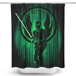 The Knight's Shadow - Shower Curtain