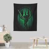 The Knight's Shadow - Wall Tapestry