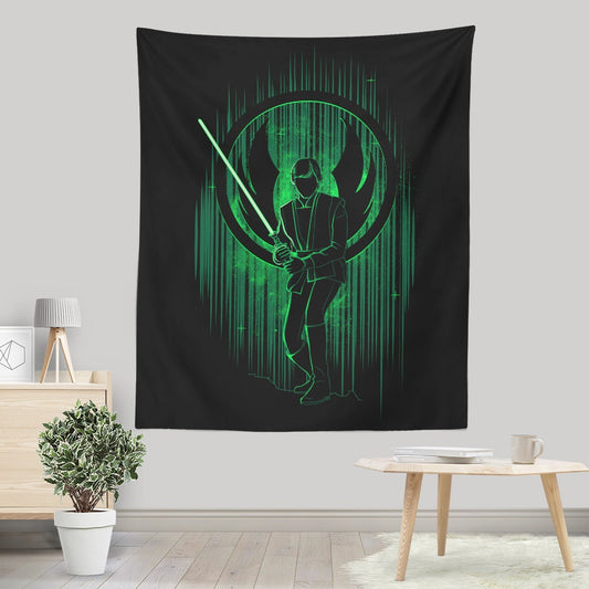 The Knight's Shadow - Wall Tapestry