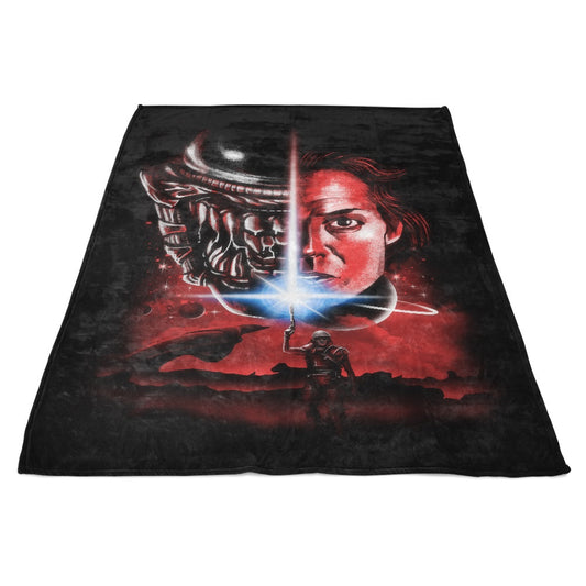 The Last Alien - Fleece Blanket