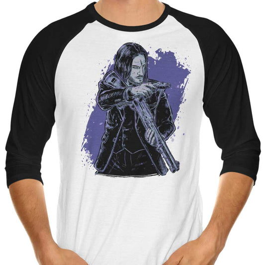 The Lethal Assassin - 3/4 Sleeve Raglan T-Shirt