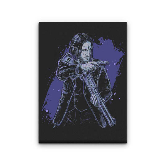 The Lethal Assassin - Canvas Print