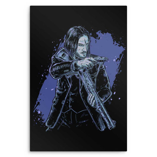 The Lethal Assassin - Metal Print