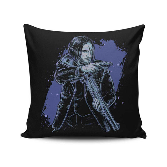 The Lethal Assassin - Throw Pillow