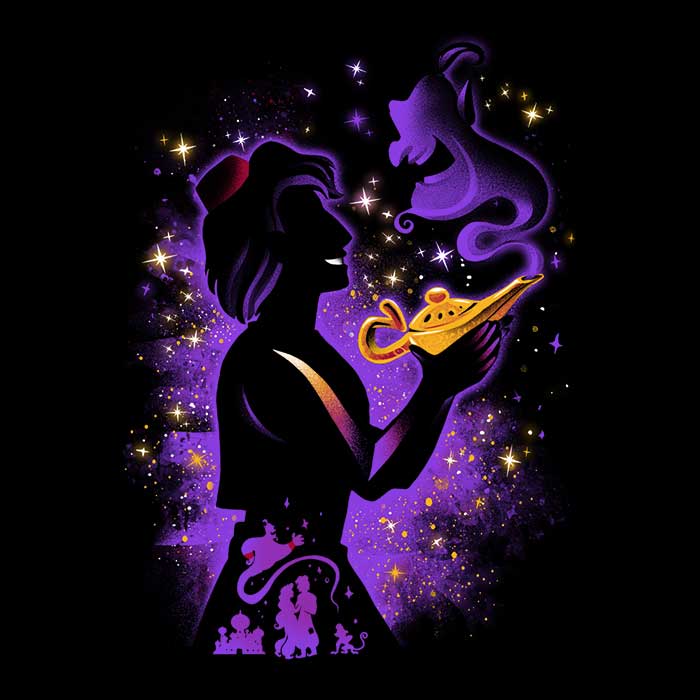 The Magic Lamp - Towel