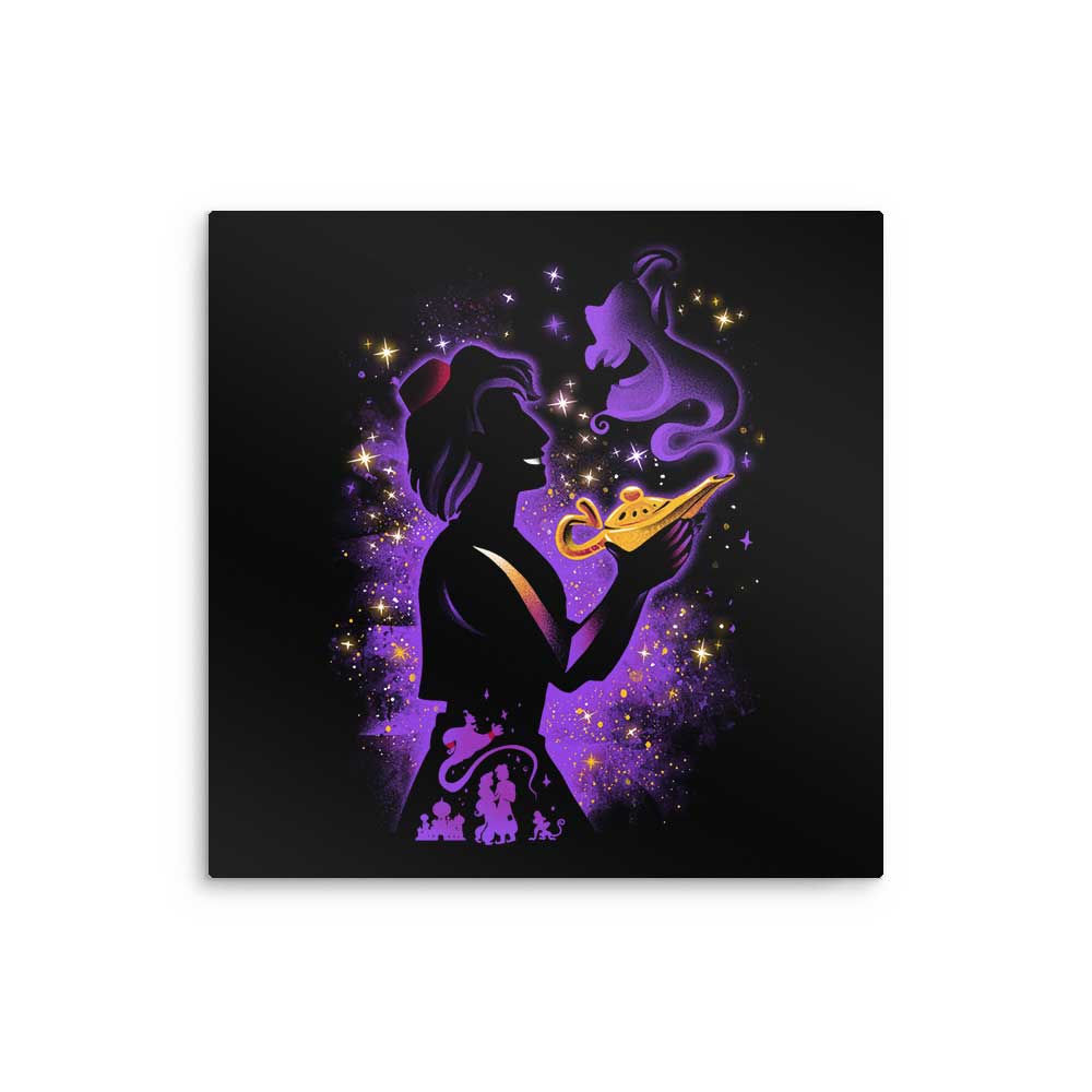 The Magic Lamp - Metal Print