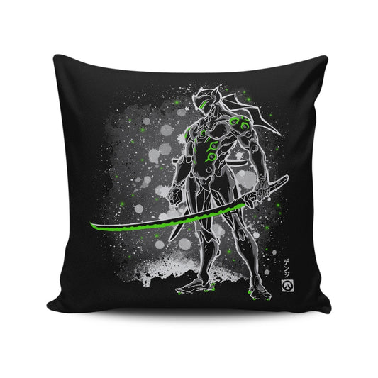 The Ninja - Throw Pillow