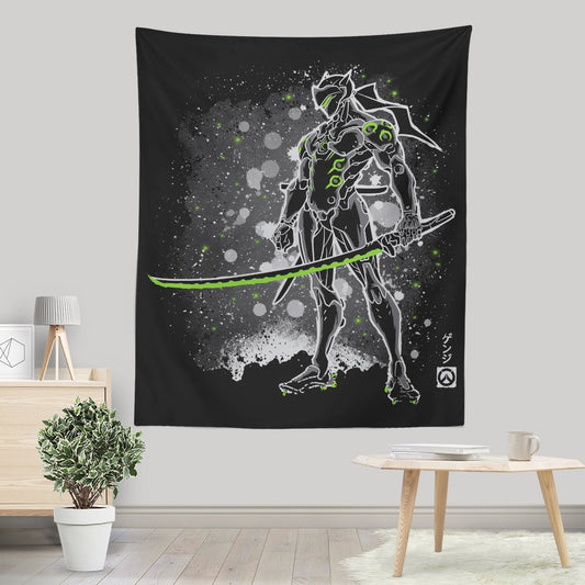 The Ninja - Wall Tapestry