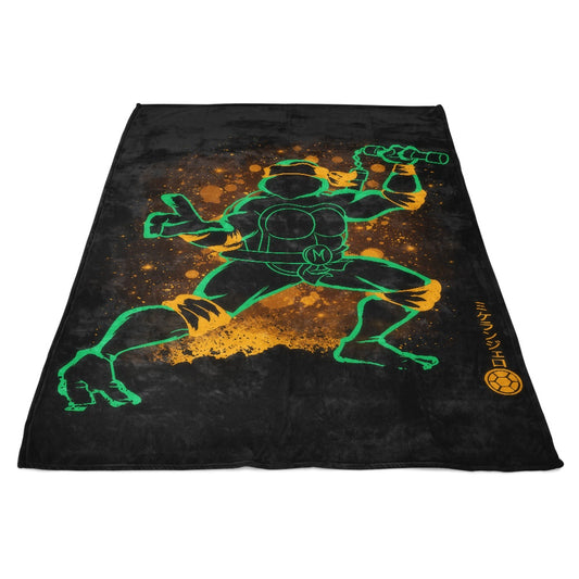 The Nunchaku - Fleece Blanket