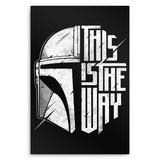 The Only Way - Metal Print