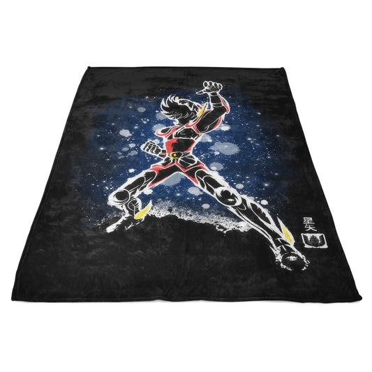 The Pegasus Saint - Fleece Blanket