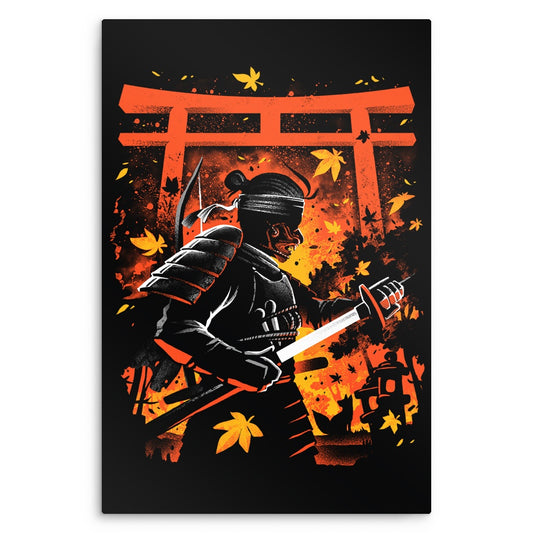 The Phantom Samurai - Metal Print